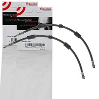 2X Brembo BremsschlÄUche Vorne Beidseitig Passend FÜR VW Multivan Transporter