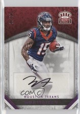 2016 Preferred Retail Crown Royale Rookie Pink 24/50 Will Fuller V #11 Auto 0ar