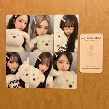 IVE SECRET 4th EP Album Hellolive Fansign Lucky Draw LD Official Photocard PC