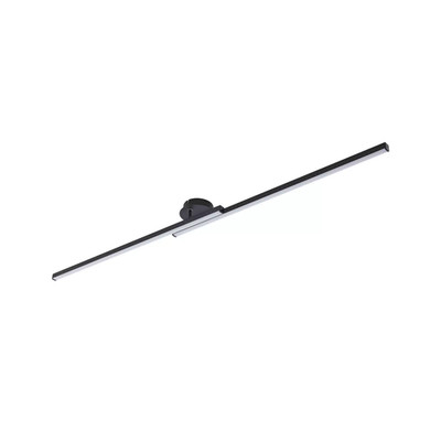 Lindby Deckenleuchte Lampe LED Aurendor mattschwarz Aluminium Eisen Kunststof590