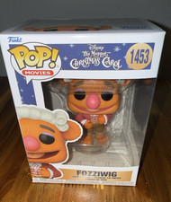 Figura Vinilo The Muppet Christmas Carol Fozziwig POP #1453 Funko Fozzie Bear Nuevo