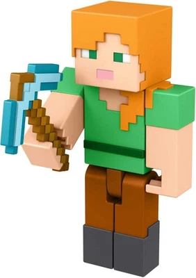 Minecraft Action Figures Assortment - Alex Collectable Action Toys