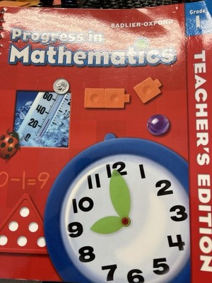 Sadlier-Oxford Progress in Mathematics Grade 1 Teacher s Edition Spiral Bound