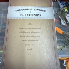 Vintage G Loomis Complete Works Rod Catalog 2001 GLX Musky GLX MBR Bait Casting 