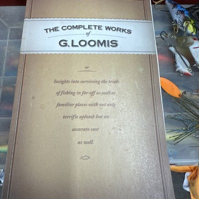 Vintage G Loomis Complete Works Rod Catalog 2001 GLX Musky GLX MBR Bait Casting 