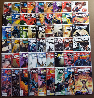DC Comics Batman Confidential #1-54 Complete Set  - 2007-2011 - High Grade
