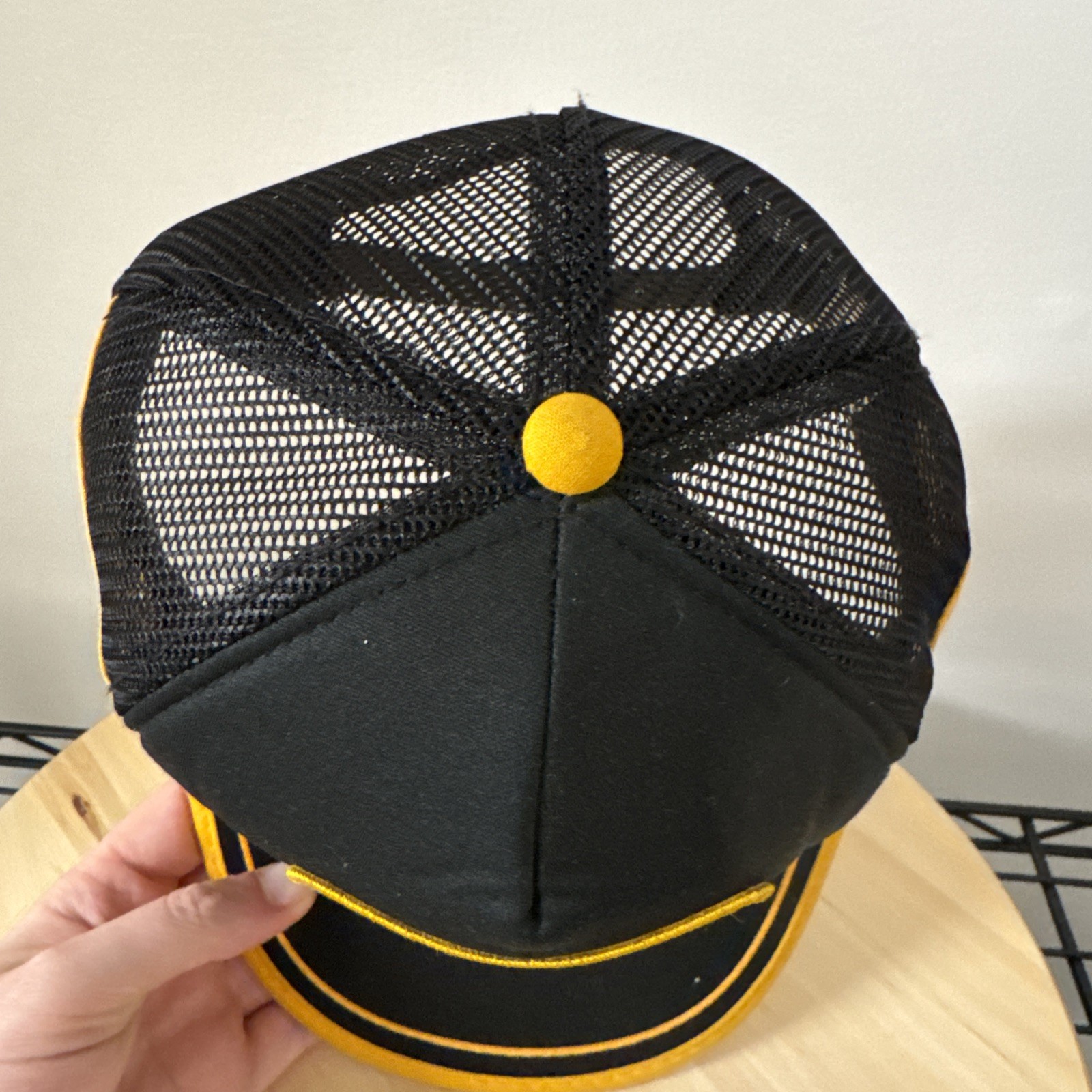 Vintage I Support Walleye Program Snapback Hat Ca… - image 6