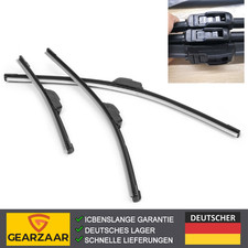 Scheibenwischer Komplett Set für VW Lupo (BJ 1998-2003) Gummi ABS-Kunststoff