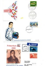 LOT OF 3 ENVELOPES 1ST DAY BELGIUM 2005 GERMANY 1969 NORWAY 1982