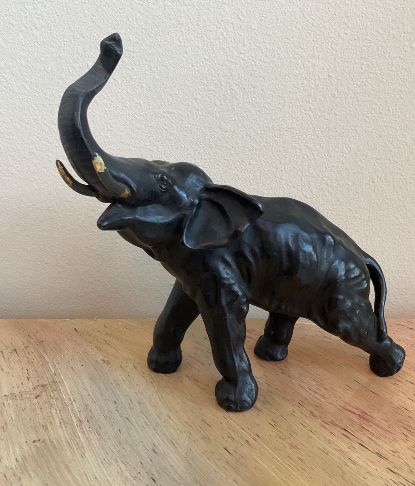 Vintage Bronze Elephant Sculpture eBay