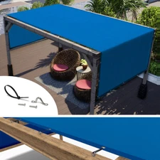 ColourTree Pergola Sun Shade Cover Universal Replacement Canopy,Blue