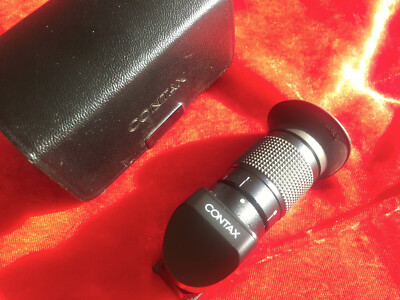 Contax Winkelsucher seitenrichtig mit Etui - Guter Zustand ! Classic-Camera-