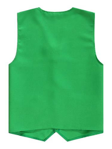 Unisex Kid Volunteer Activity Vest Button Up Waistcoat Uniform Sleeveless Jacket - Picture 93 of 119