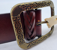 SONOMA LIFE  STYLE BELT 0449 BROWN LEATHER LARGE NEW WITH TAGS