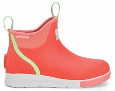 Xtratuf Women's 6 Inch Ankle Deck Boot Sport - Coral