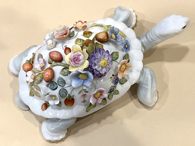 Herend Blossoming Tortoise Turtle Reserve Collection Ltd 57/225