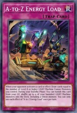 Yugioh! - A-to-Z Energy Load - MZTM-EN024 - Maze of the Master  -  Rare - 1st Ed