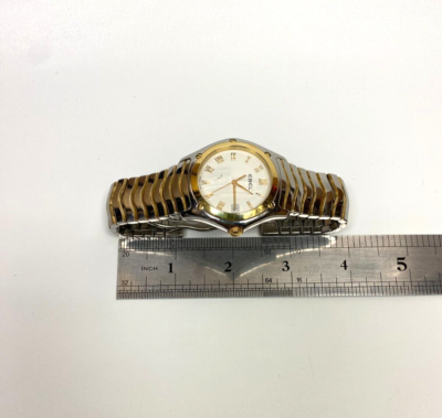 Ebel Classic Wave 18k Gold Steel 40mm Swiss Quartz Men's Watch | eBay