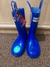 Town & Country Kid's Light Up Wellies UK size 13 EU size 32