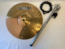 Hart Dynamics 16  Brass ECymbal II + Rack Arm...