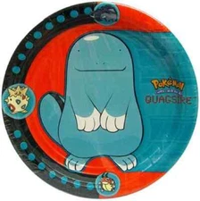 Pokemon Gold and Silver Vintage Rare Kids Birthday Party 7" Paper Dessert Plates