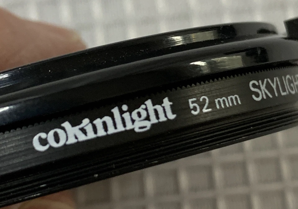 Cokinlight 52mm Skylight 1A France Filter Camera Lens As Is - Image 2 of 4