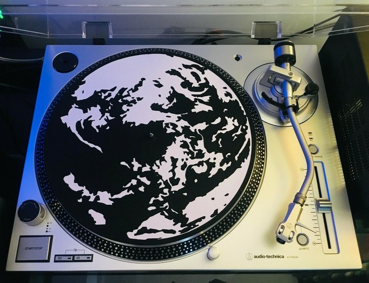 Earthbound Mother Logo Turntable Vinyl Record Player Slipmat