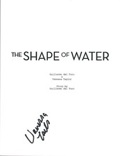 Vanessa Taylor Signed Autographed THE SHAPE OF WATER Movie Script COA 