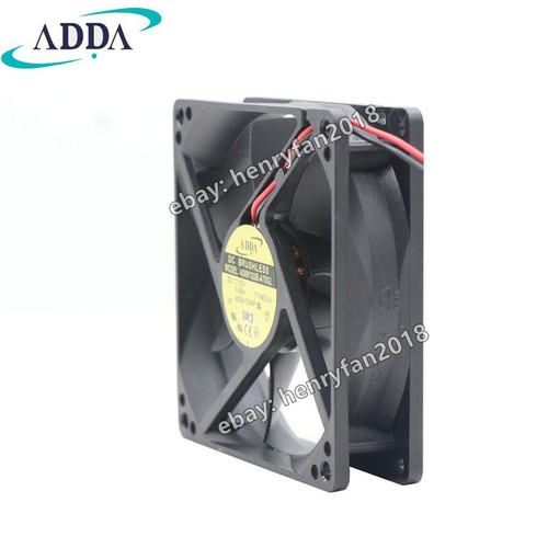 ADDA AD0912UB-A70GL Axial Fan DC12V 0.3A 92*92*25MM 2wire 56CFM Case Cooling Fan - Picture 4 of 6