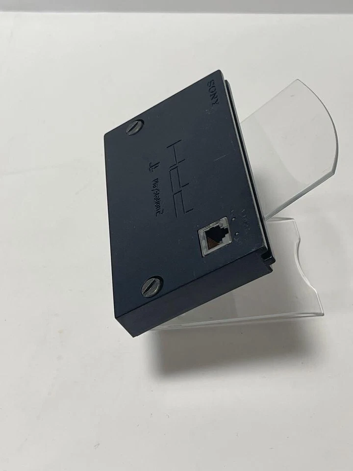 Sony SCPH-10350 Playstation 2 NETWORK ADAPTOR Made in JAPAN PS2 Black Used - Image 2 of 4