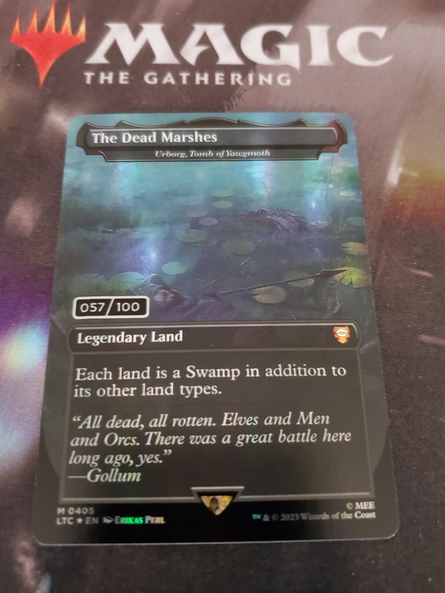 MTG 死者の沼地/The Dead Marshes 英語 サージfoil The Dead Marshes (Surge Foil) • Commander: The Lord of the Rings