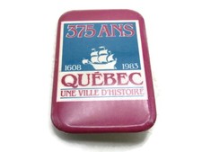 375 ANS Quebec Button 1608-1983 Une Ville D Histoire