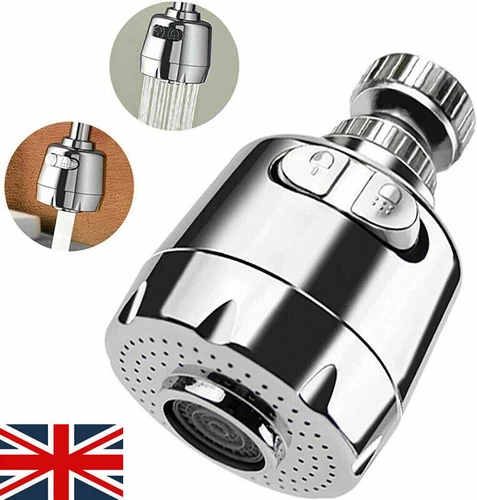 360° Rotat Faucet Moveable Kitchen Tap Head Faucet Water Saving Filter Sprayer.