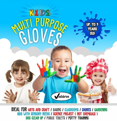 Kinder Mehrzweck LATEXFREI - PULVERFREI EINWEGHANDSCHUHE für Kinder Schule