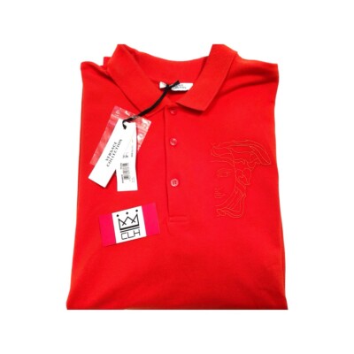 VERSACE COLLECTION MEDUSA LOGO POLO MENS SIZE XL (SLIM FIT)