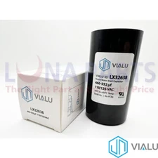 VIALU - 460-552 uf/MFD 110-125 VAC volts Round Start Capacitor 50/60 Hz