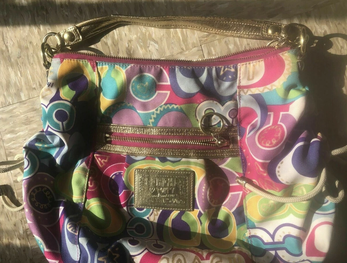 Coach poppy hotsell hobo bag
