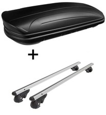 Dachbox MAA320L matt+Alu Relingträger VDP004XL für für Mercedes M-Klasse W163 98 Dachbox MAA320L matt+Alu Relingträger VDP004XL für für Mercedes M-Klasse W163 98