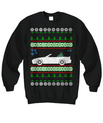 240sx Silvia Convertible Ugly Christmas Sweater Jumper - Sweatshirt