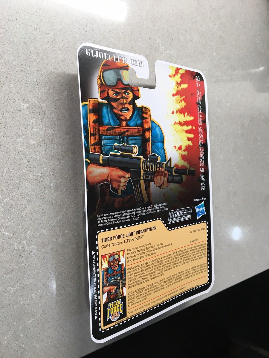 G.I. Joe Collectors Club Tiger Force HIT & RUN Exclusive FSS G.I. Joe Collectors Club Tiger Force HIT & RUN Exclusive FSS