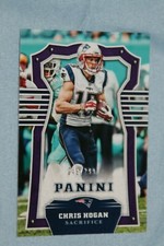 CHRIS HOGAN 2017 PANINI SACRIFICE 249/299 #69 NEW ENGLAND PATRIOTS