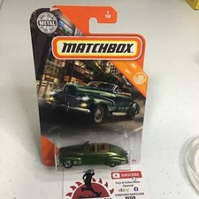 2019 Matchbox Mbx City 9 Green 41 Cadillac Series 62 Convertible 164 Die Cast