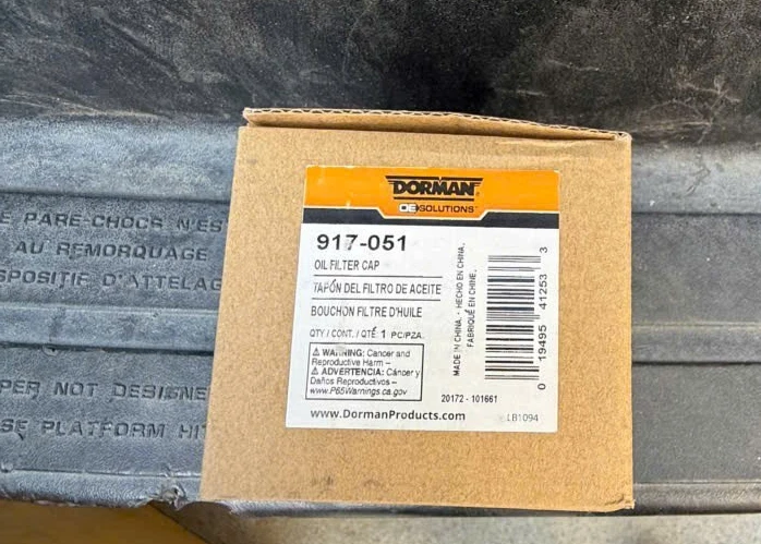 Cubierta del filtro de aceite del motor Dorman 917-051 para Chevrolet Sonic 2019 Foto 2 de 2