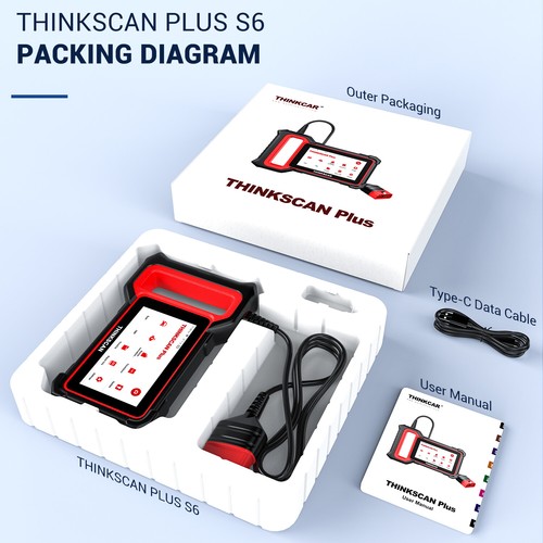 Automotive OBD2 Scanner Car ABS SRS Engine TCM System Diagnostic Scan Tool Kit - Foto 13 di 13