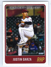 2025 Sacramento River Cats (Triple A-San Francisco Giants) Justin Garza