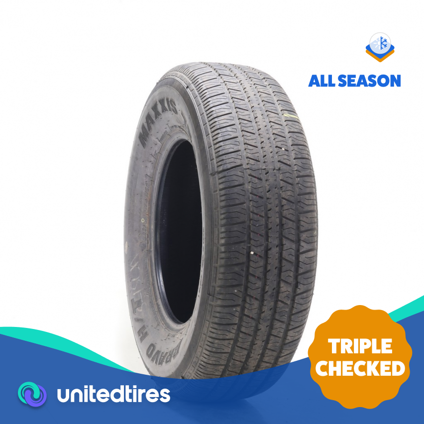 Driven Once 265/70R17 Maxxis Bravo H/T-750 Temporary 115S - 7.5/32