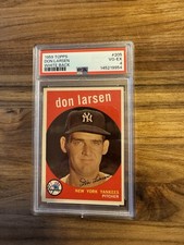 1959 Topps - Don Larsen #205 White Back