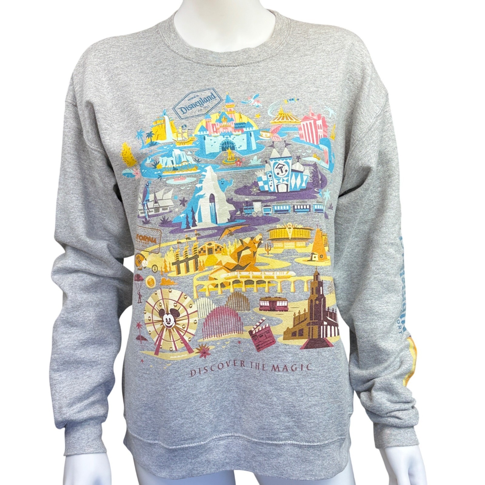 Disney Parks Authentic Original Disneyland Resort Sweatshirt Adult Size Medium