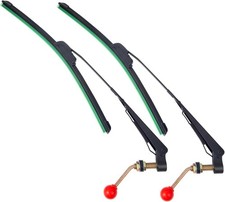 UTV Wiper Kit Hand Operated Manual Windshield Wiper Kit Compatible with Polaris