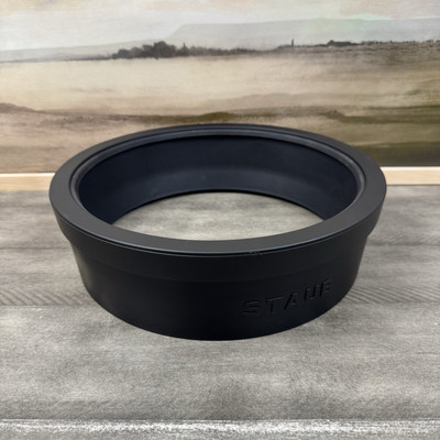 Staub Induction Multi-Cooker Adapter Ring for 4-Qt. Round Oven Black Scuffed OB